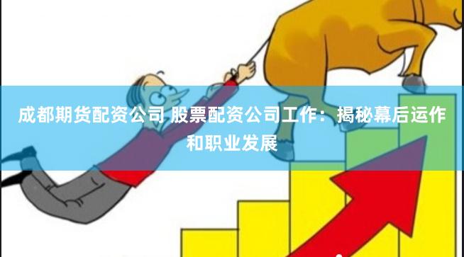成都期货配资公司 股票配资公司工作：揭秘幕后运作和职业发展